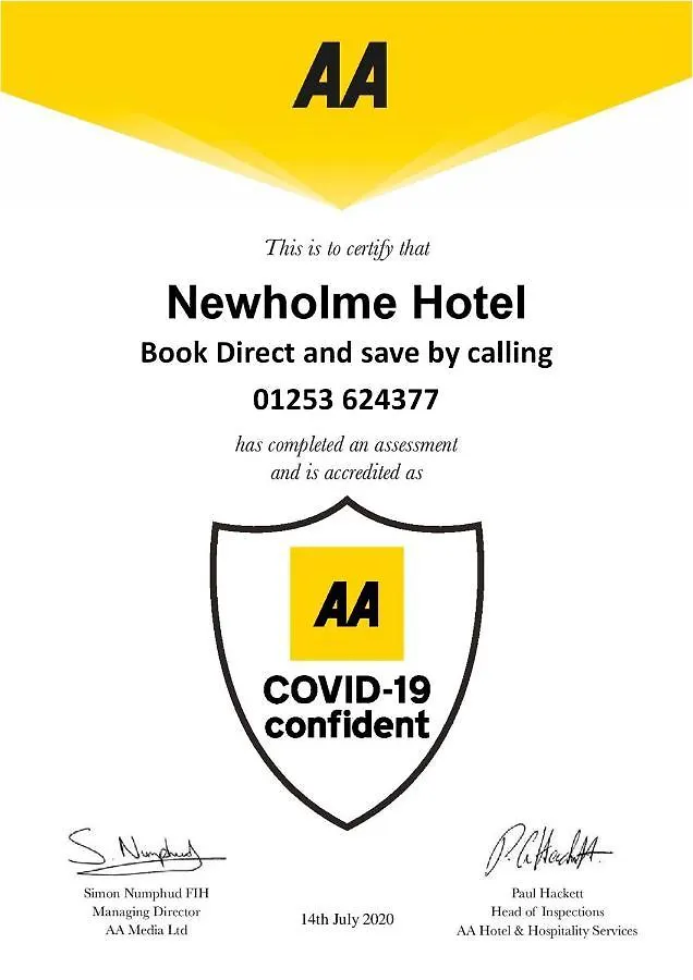 Newholme Hotel Blackpool